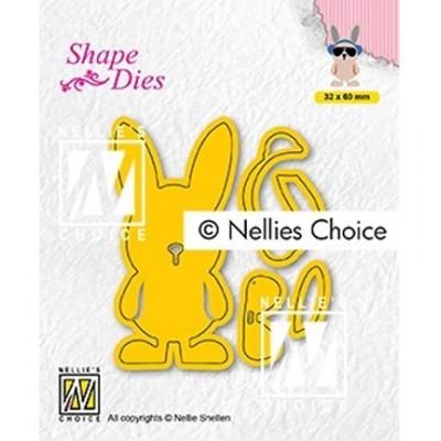 Nellie's Choice Shape Dies - Build-Up Dies Macho Hare